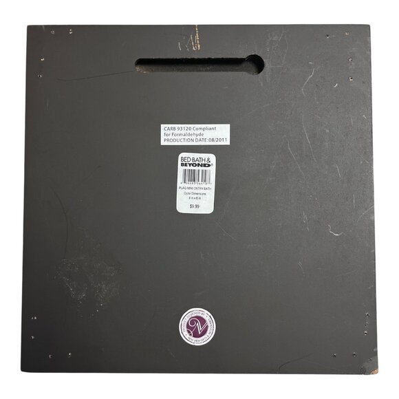 Plaid Mint Clawfoot Tub Wall Art – 2011 Bed Bath & Beyond Bathroom Decor, 3D Mix - Picture 2 of 2